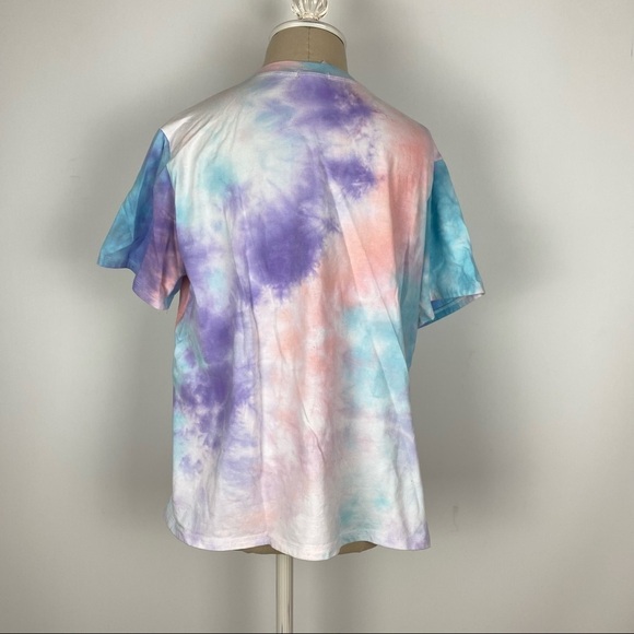 Main Strip Tie Dye T-shirt M - Picture 2 of 2